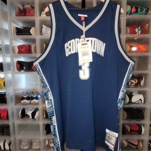 4XL Iverson Georgetown University Mitchell&Ness Swingman jersey